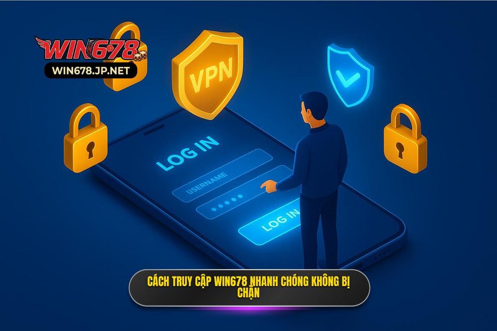 3.cách Đăng Nhập Win678 Không Bị Chặn Cho Cược Thủ