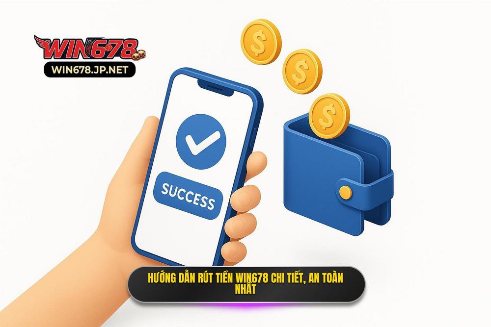 3.hướng Dẫn Rút Tiền Win678 Chi Tiết Và An Toàn Nhất
